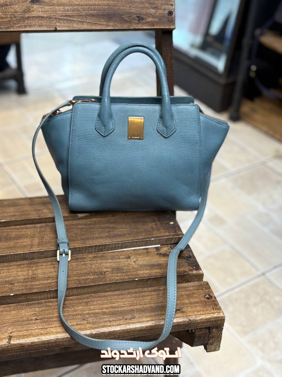 کیف مجلسی چرم طبیعی برند coach